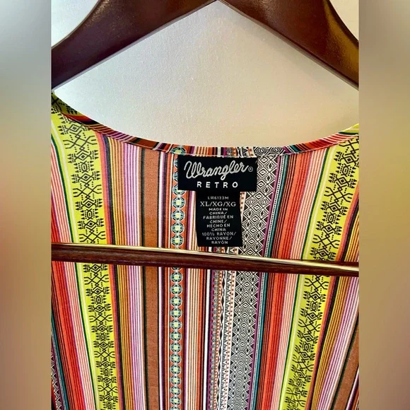 WOMEN'S WRANGLER RETRO DUSTER  - MULTIPRINT SIZE XL - Picture 2 of 4